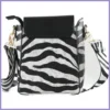 Állatmintás merev válltáska, műbőr, zebra lupusbag-hu 3