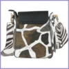 Állatmintás merev válltáska, műbőr, zsiráf lupusbag-hu 3
