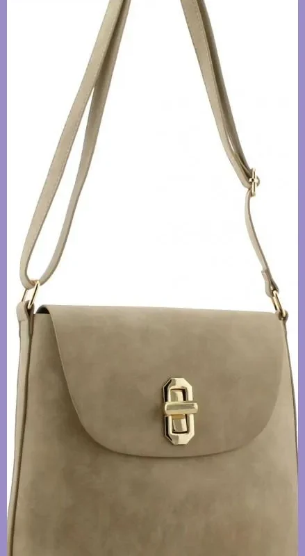 Bézs alkalmi táska