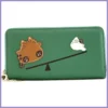 Cicás női pénztárca libikókás, műbőr, zöld lupusbag-hu 1