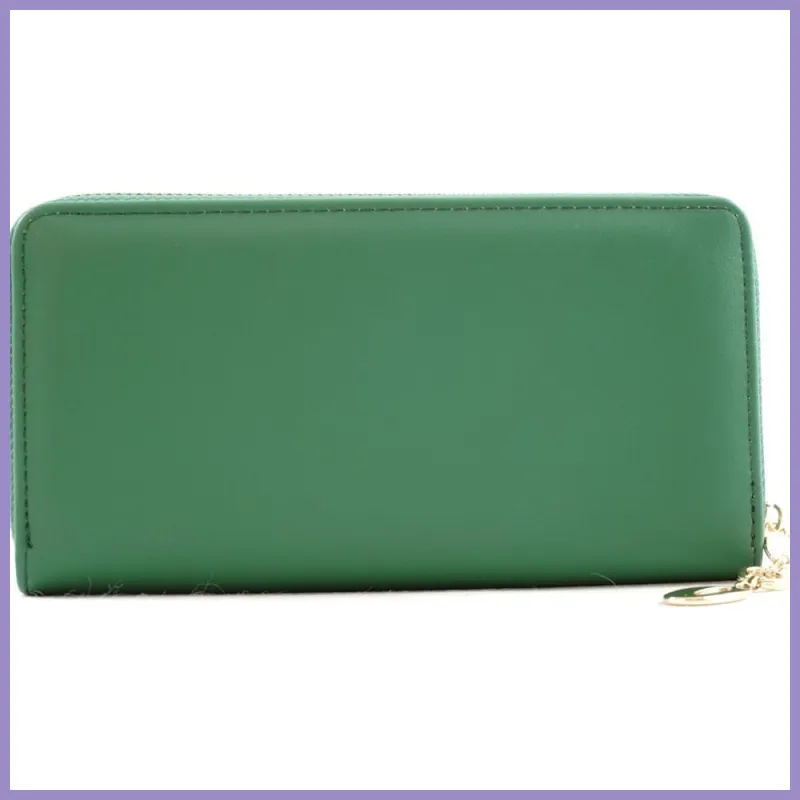 Cicás női pénztárca libikókás, műbőr, zöld lupusbag-hu 2