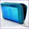 David Jones női pénztárca, fémesen fénylő, kék lupusbag-hu 2