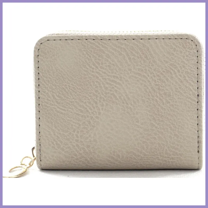 Egyszerű női pénztárca, műbőr, bézs lupusbag-hu 1