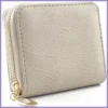 Egyszerű női pénztárca, műbőr, bézs lupusbag-hu 2