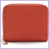 Egyszerű női pénztárca, műbőr, piros lupusbag-hu 1