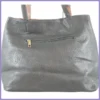 Egyszerű női válltáska karikával, műbőr, szürke lupusbag-hu 4