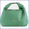 Elegáns oldaltáska gyűrt anyagból, műbőr, zöld lupusbag-hu 3