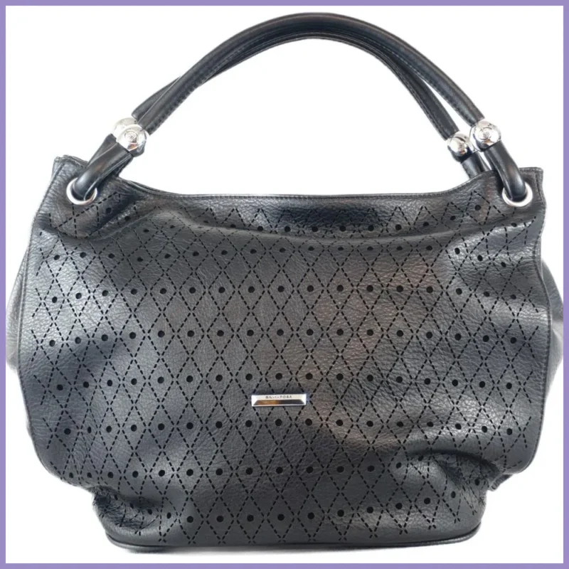 Fekete shopper táska