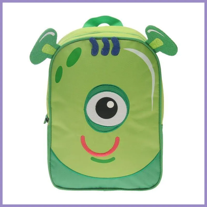 Gyermekhátizsák, Candy Kingdom, poliészter, zöld lupusbag-hu 2