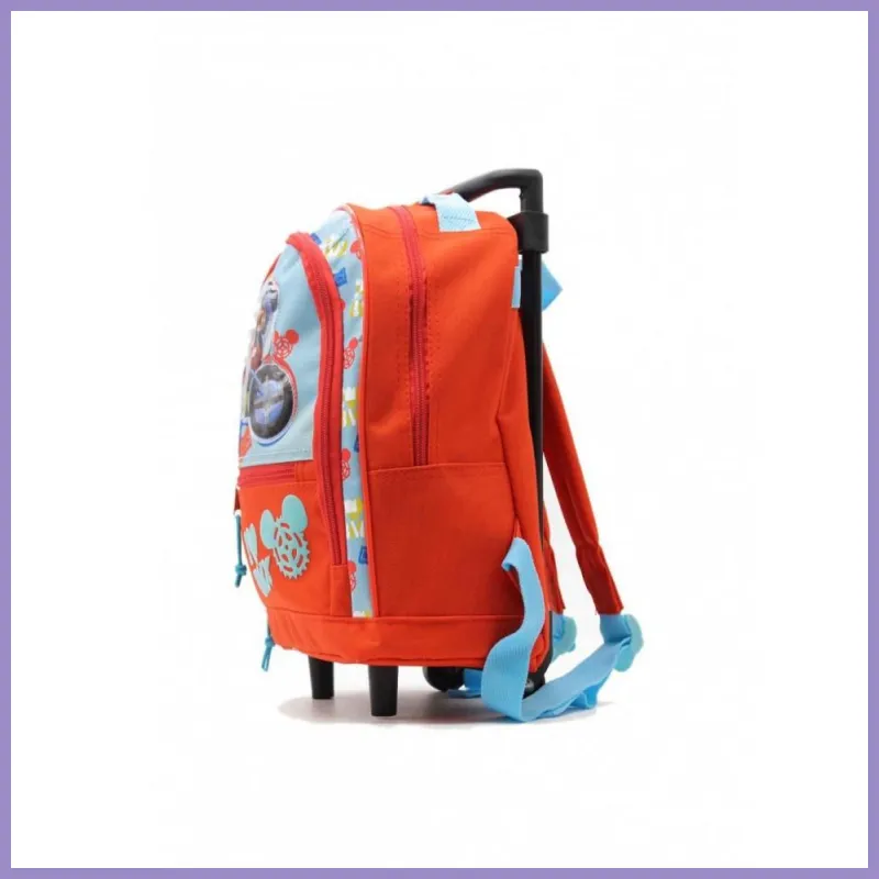 Húzós gyerekhátizsák, Mickey Mouse, poliészter, piros lupusbag-hu 2