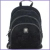 Laptop hátitáska, poliészter, fekete, utazó hátizsák lupusbag-hu 1