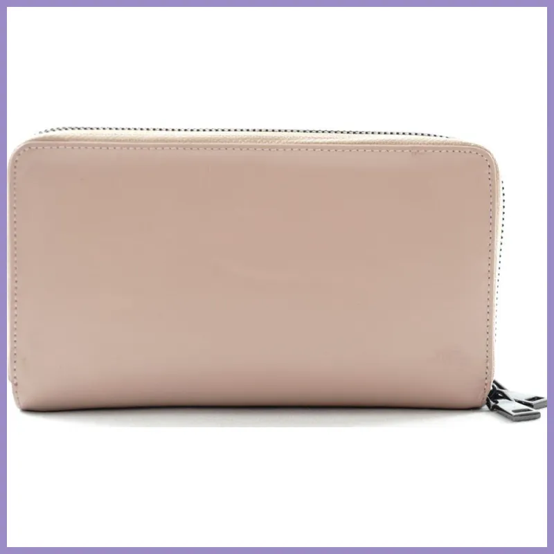 Lorenti duplarekeszes női bőr pénztárca, rózsaszín lupusbag-hu 3