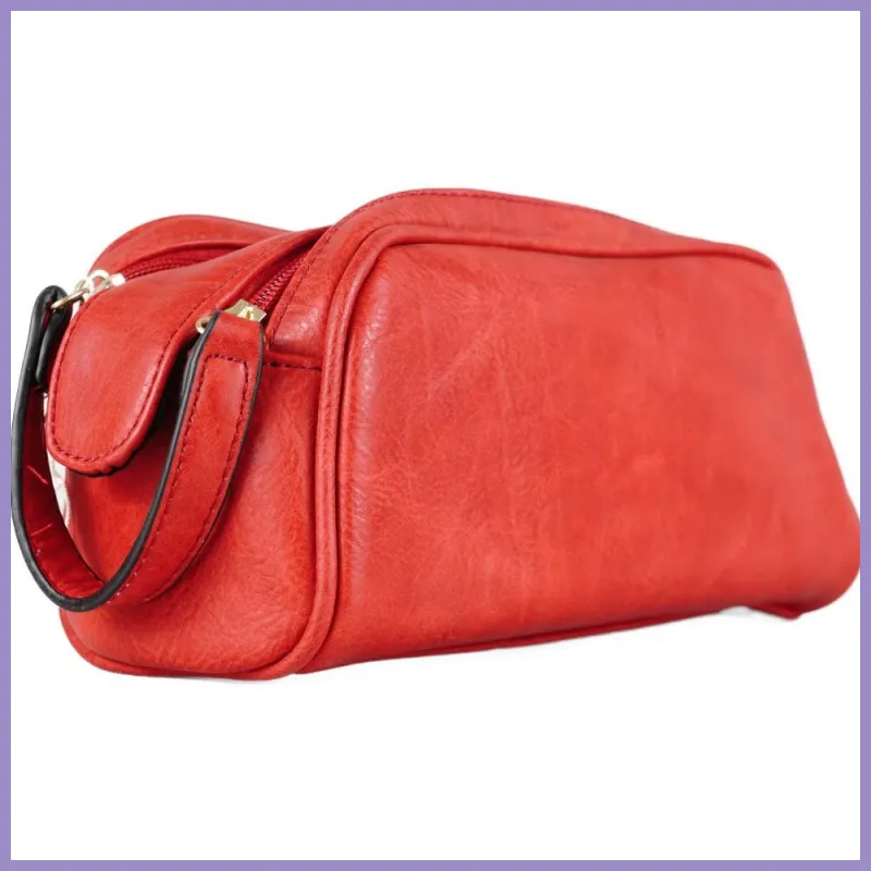 Női neszesszer, piros lupusbag-hu 2