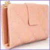 Női pénztárca steppent mintával, műbőr, rózsaszín lupusbag-hu 2