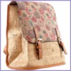 Parafa női hátitáska díszcsattal, minta4 lupusbag-hu 2