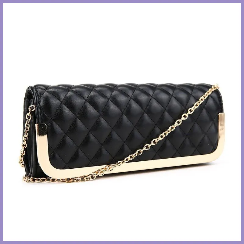 Steppelt női partitáska, műbőr, fekete lupusbag-hu 2