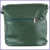 VIA55 egyszerű női válltáska, rostbőr, zöld lupusbag-hu 4