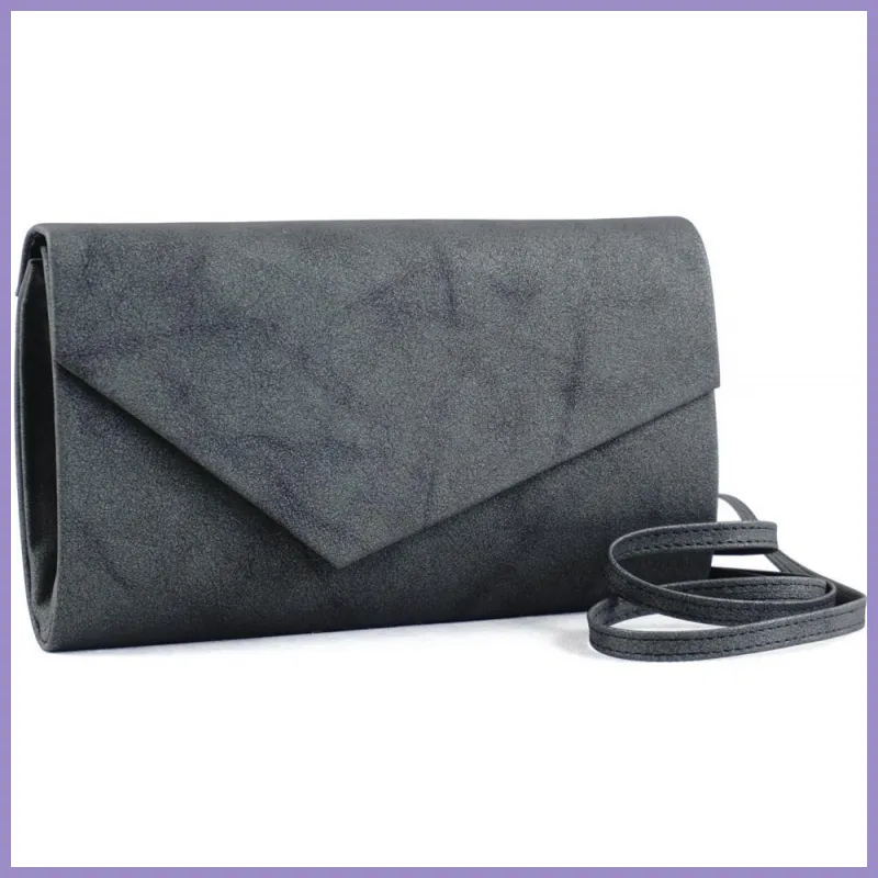 VIA55 női partitáska, rostbőr, olajzöld lupusbag-hu 2